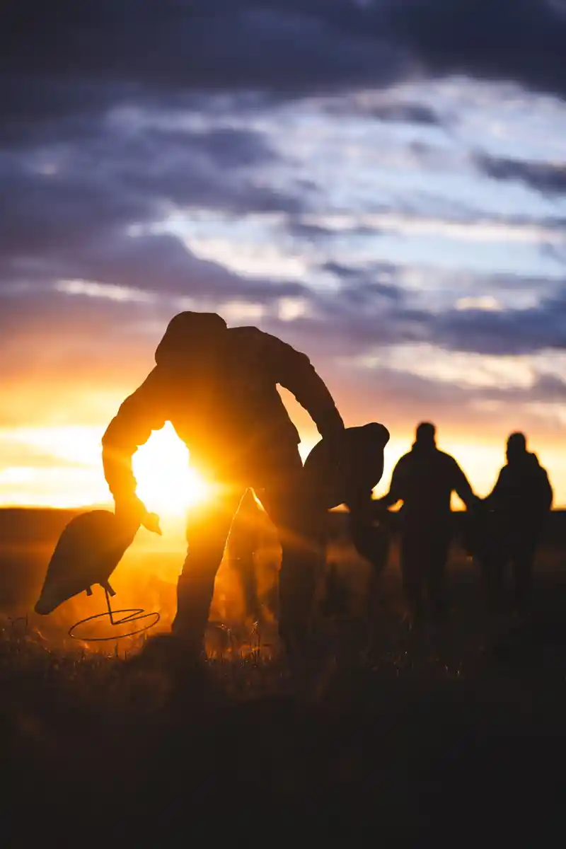 Waterfowl hunting on the Missouri River